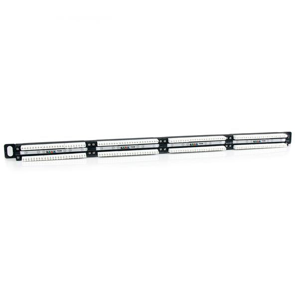 StarTech.com Patchpanel – 24× RJ-45, Cat5e, 19", 0,5U, Schwarz