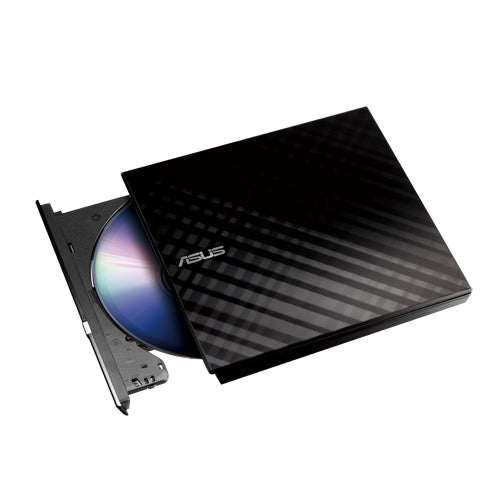 ASUS SDRW-08D2S-U Lite Speichergerät – USB 2.0, Slimline, Schwarz