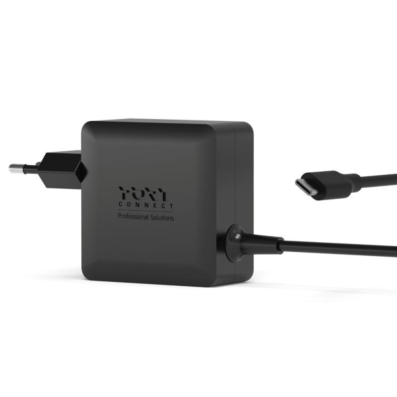 Port Designs 904065CWE USB-Ladegerät 65 W – USB-C×1 – PD, GaN