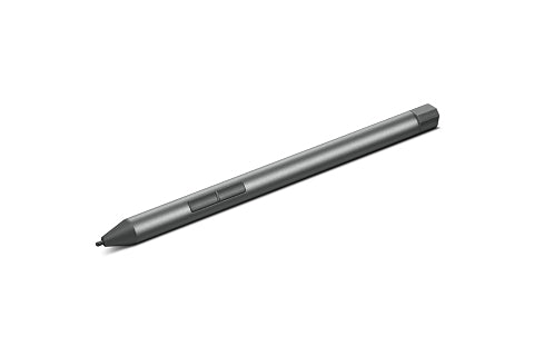 Lenovo Eingabestift für Lenovo-Laptops – AAAA-Batterie, 2328 h Laufzeit – Grau