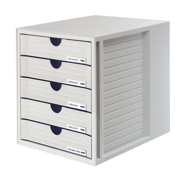 HAN Schubladenbox Systembox A4 – für A4-Formate – 330 × 275 × 320 mm
