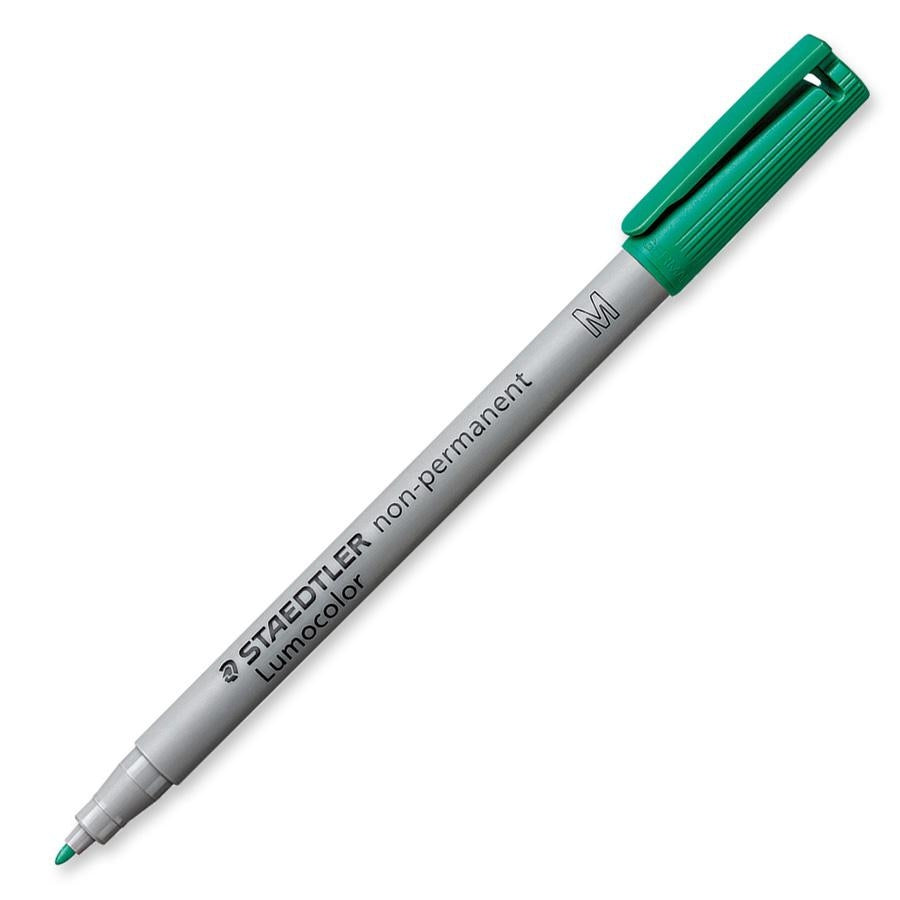 Staedtler Non-Permanent-Marker Lumocolor – mittel 0,8-1 mm – grün – nachfüllbar