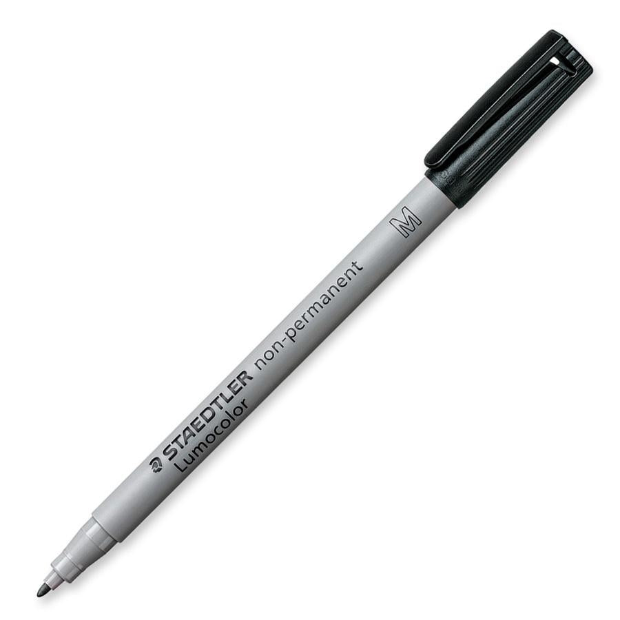 Staedtler Non-Permanent Marker Lumocolor – mittel 0,8-1 mm – schwarz – nachfüllbar