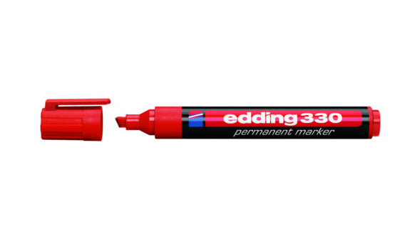 Edding Permanent Marker – rot