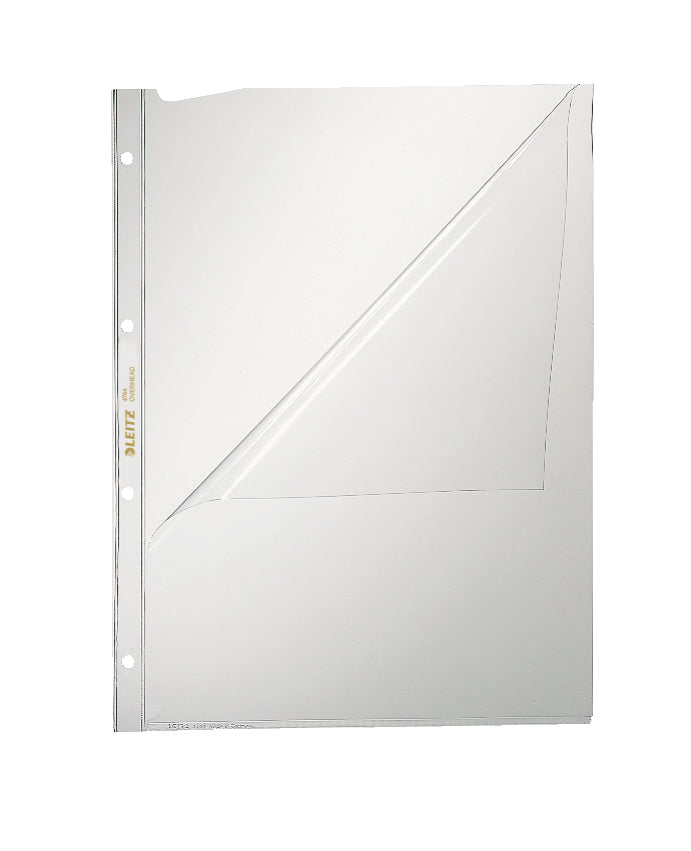 Leitz Präsentationsmappe A4 – 100 Hüllen, transparent, PVC, 80 µm