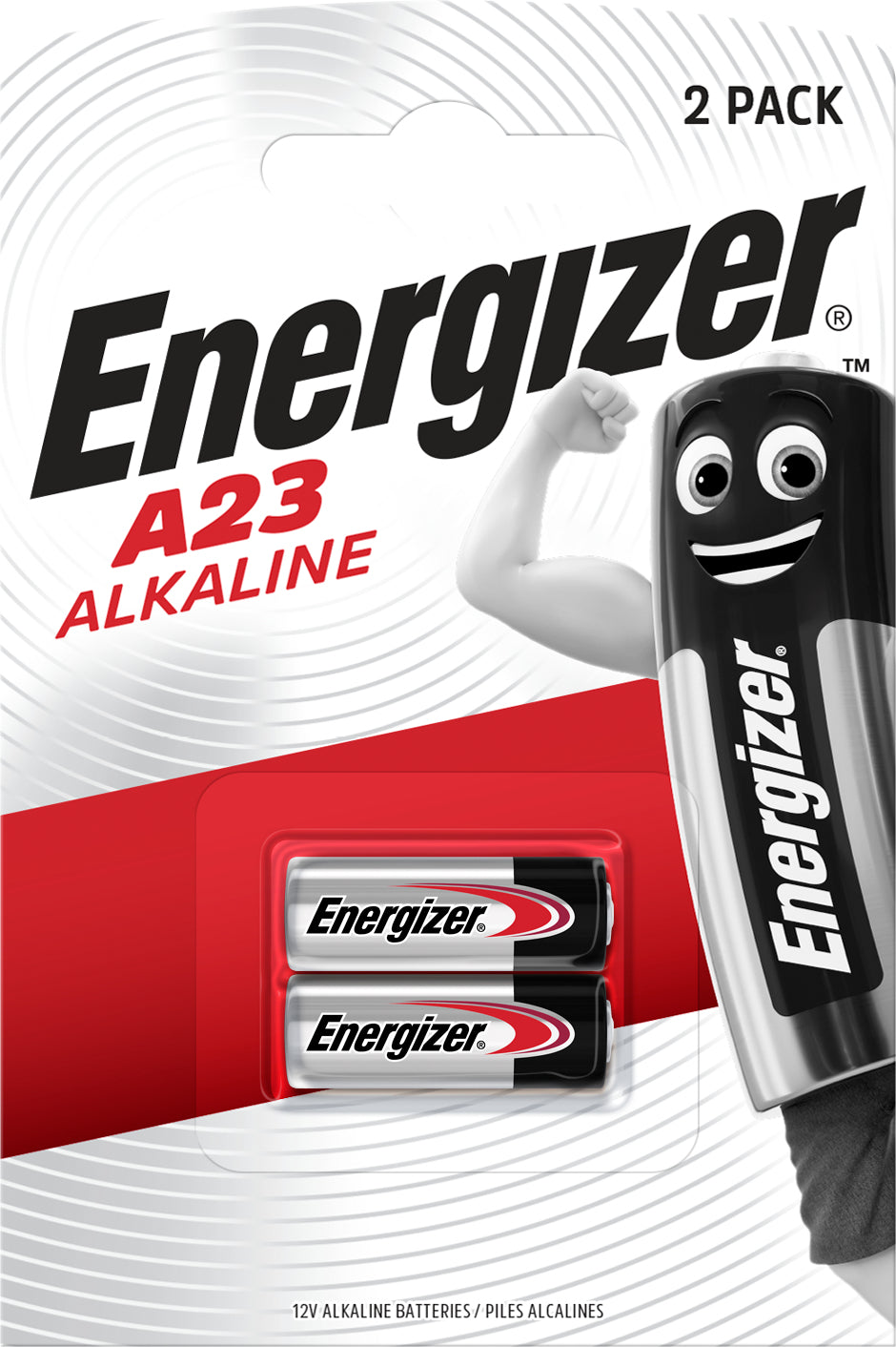 Energizer A23 Batterien, Alkaline, 12 V – 2 Stk.