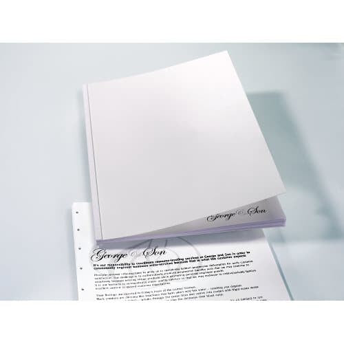 GBC Regency Umschlagdeckel – A4 – 325 g/m², punktartig strukturierte Oberfläche, Karton, schwarz – 100 Stk.