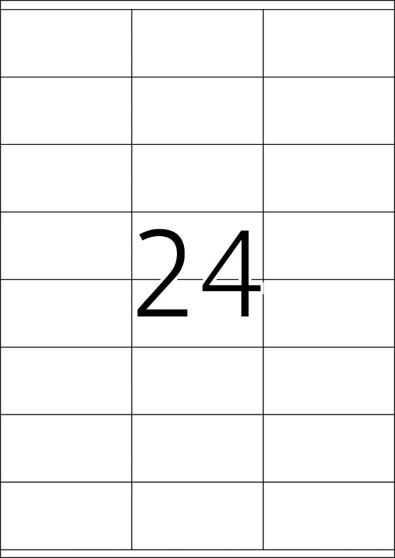 HERMA Etiketten, 70 mm × 36 mm, weiss, Papier, permanent, 25 Blätter (600 Etiketten)