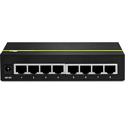 TRENDnet TPE-TG80g – Unmanaged Switch – 8× 1G, PoE+, PoE-Budget 123 W