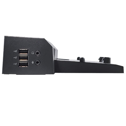 Dell EURO2 Advanced Dockingstation – 2× DP, 1× VGA, 2× DVI, 2× USB-A, 3,5 mm Audio, für Dell Latitude