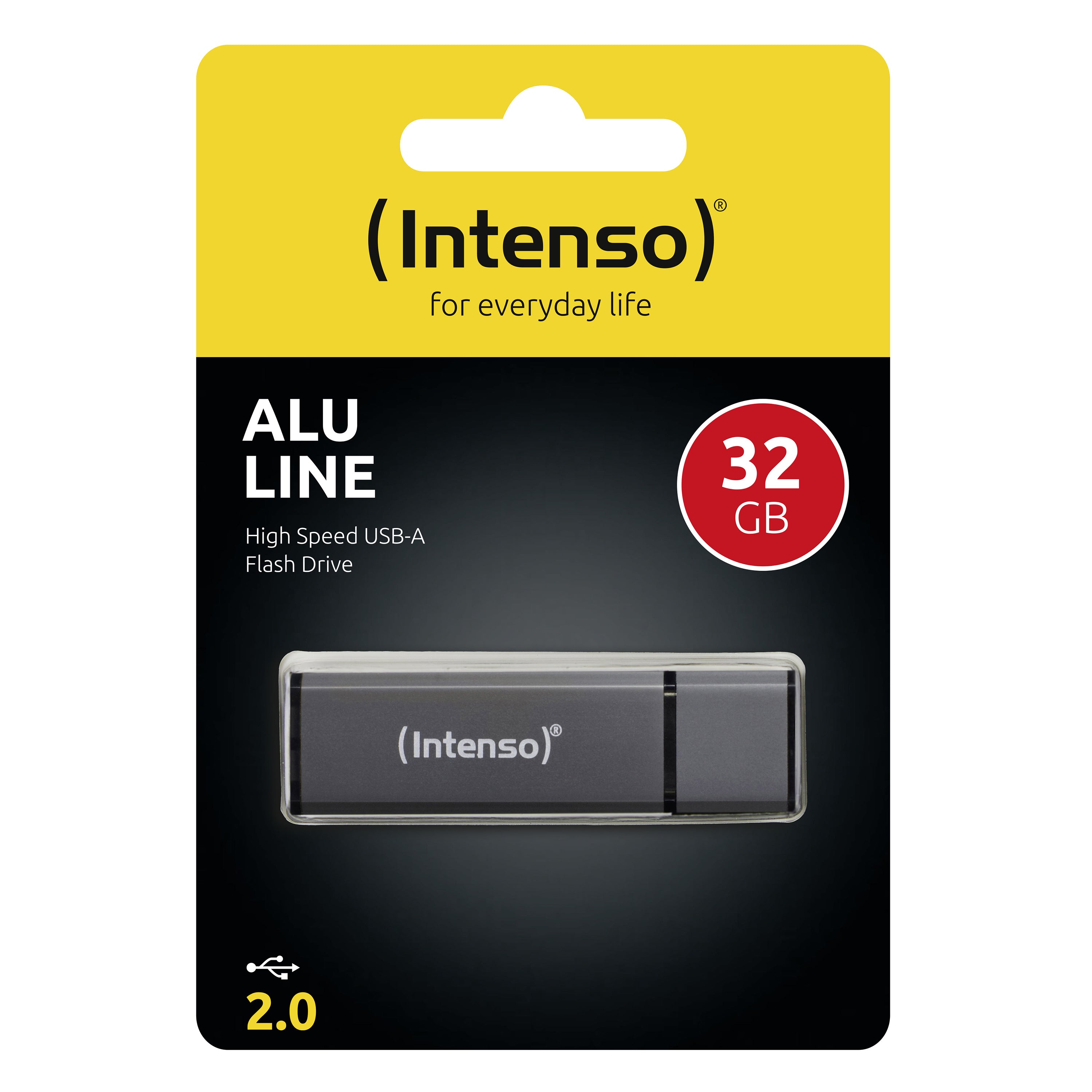 Intenso Alu Line 32 GB (USB 2.0, Anthrazit)