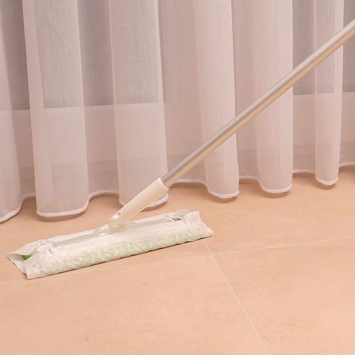 CREaCLEAN Ersatztücher Dry XL – Polyester – 40 × 21 cm – Weiss – 20 Stk.