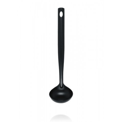 Brabantia Saucenlöffel 30 cm, Nylon, Schwarz, spülmaschinenfest