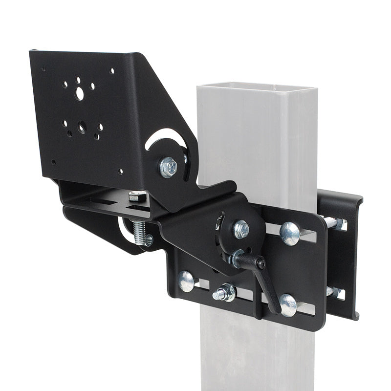 Gamber-Johnson 7160-0367 – VESA-Adapterplatte – VESA 75×75 mm, schwenkbar, neigbar – schwarz – für Monitore