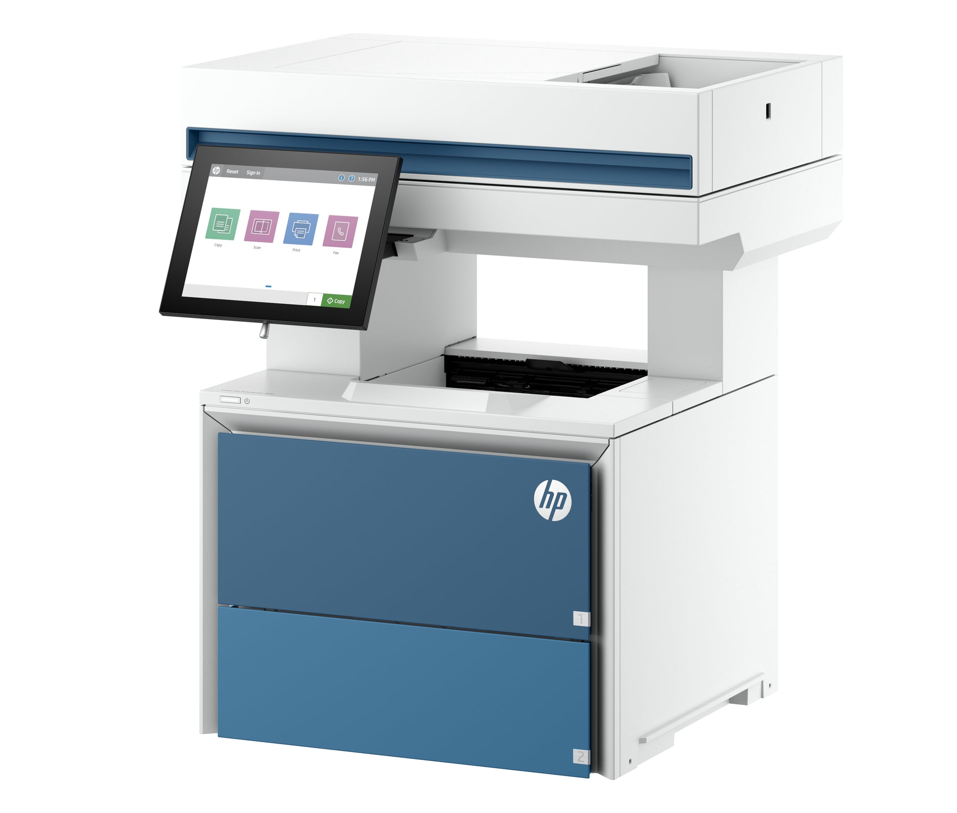 HP LaserJet Enterprise MFP 6600n – Schwarz-Weiss, A4, Duplex, LAN, USB, 55 S./Min., AirPrint, Mopria