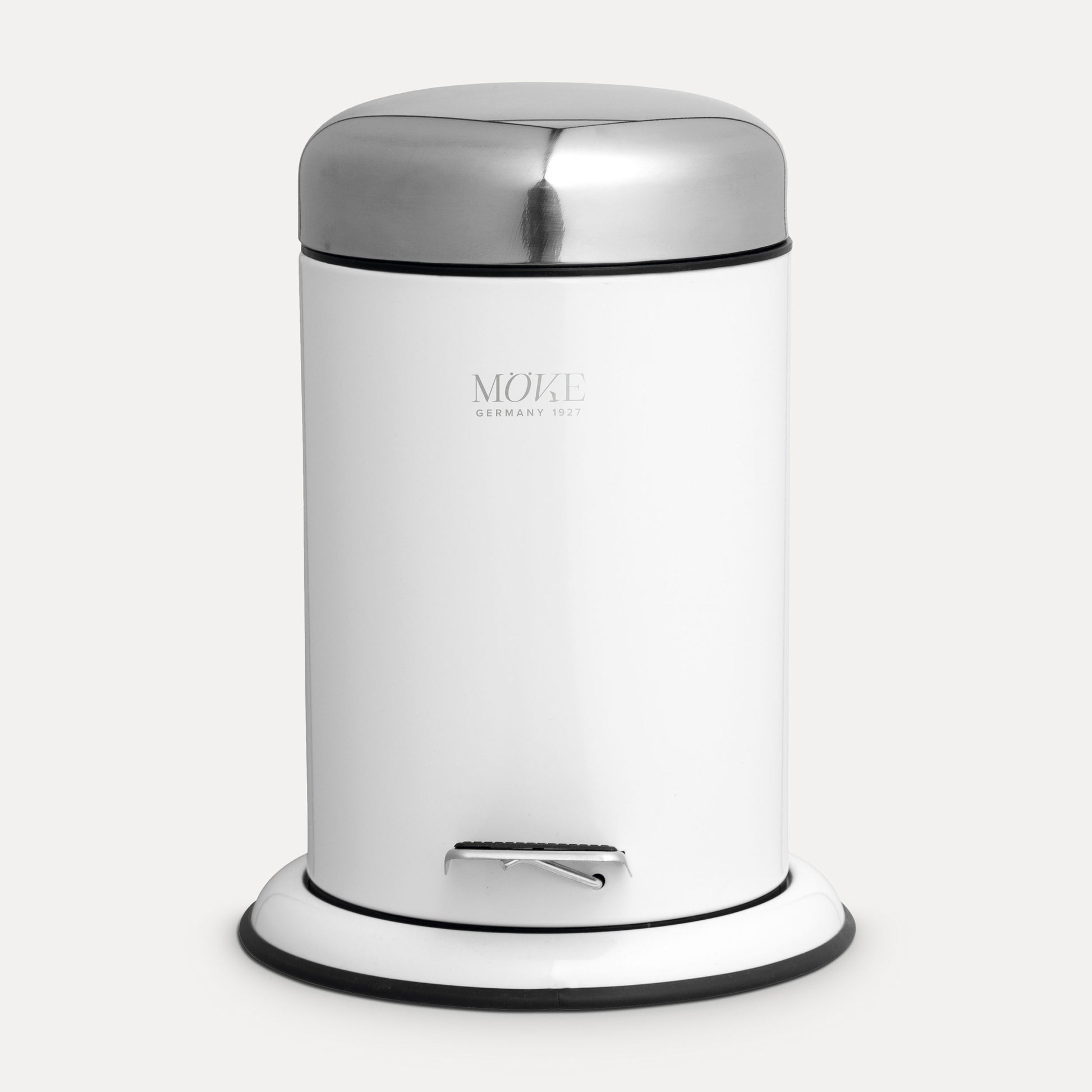 MÖVE Treteimer – 3 l – Edelstahl, rund