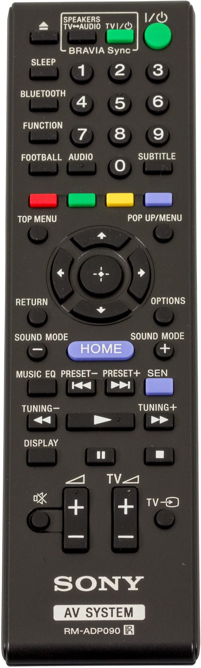 Sony Fernbedienung – RM-ADP090, Audio, Drucktasten