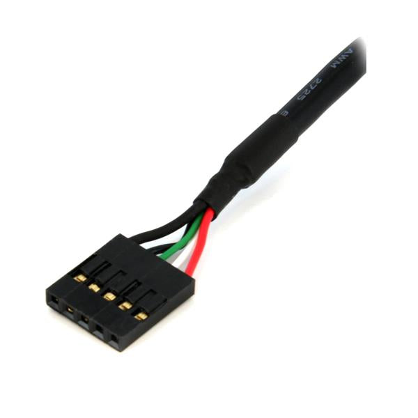 StarTech.com USB-IDC auf IDC Kabel – USB 2.0 (480 Mbit/s) – 0,61 m – Schwarz