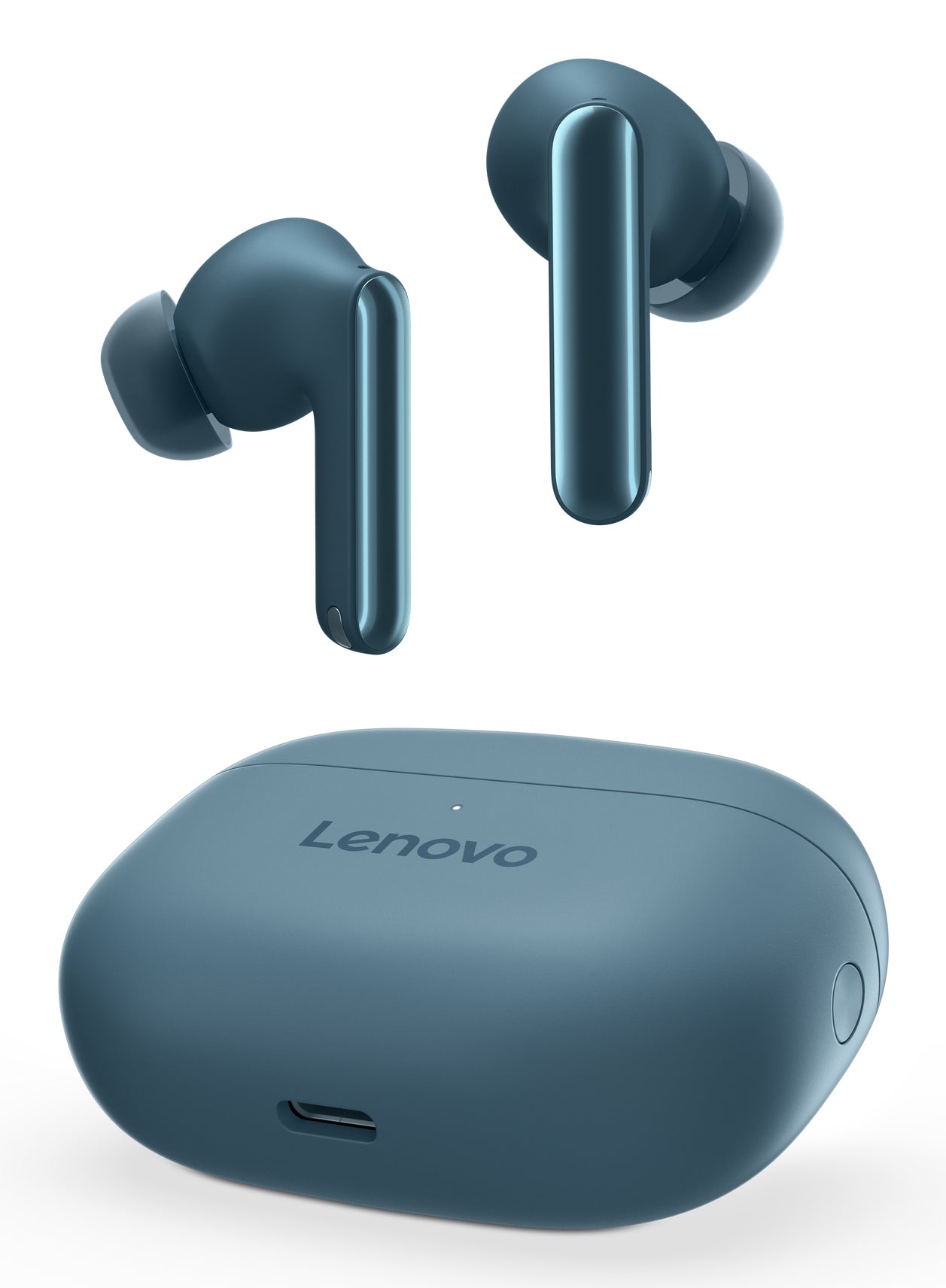 Lenovo Yoga PC Edition TWS In-Ear – Stereo, TWS, ANC, mit Ladecase, Türkis, BT 5.3