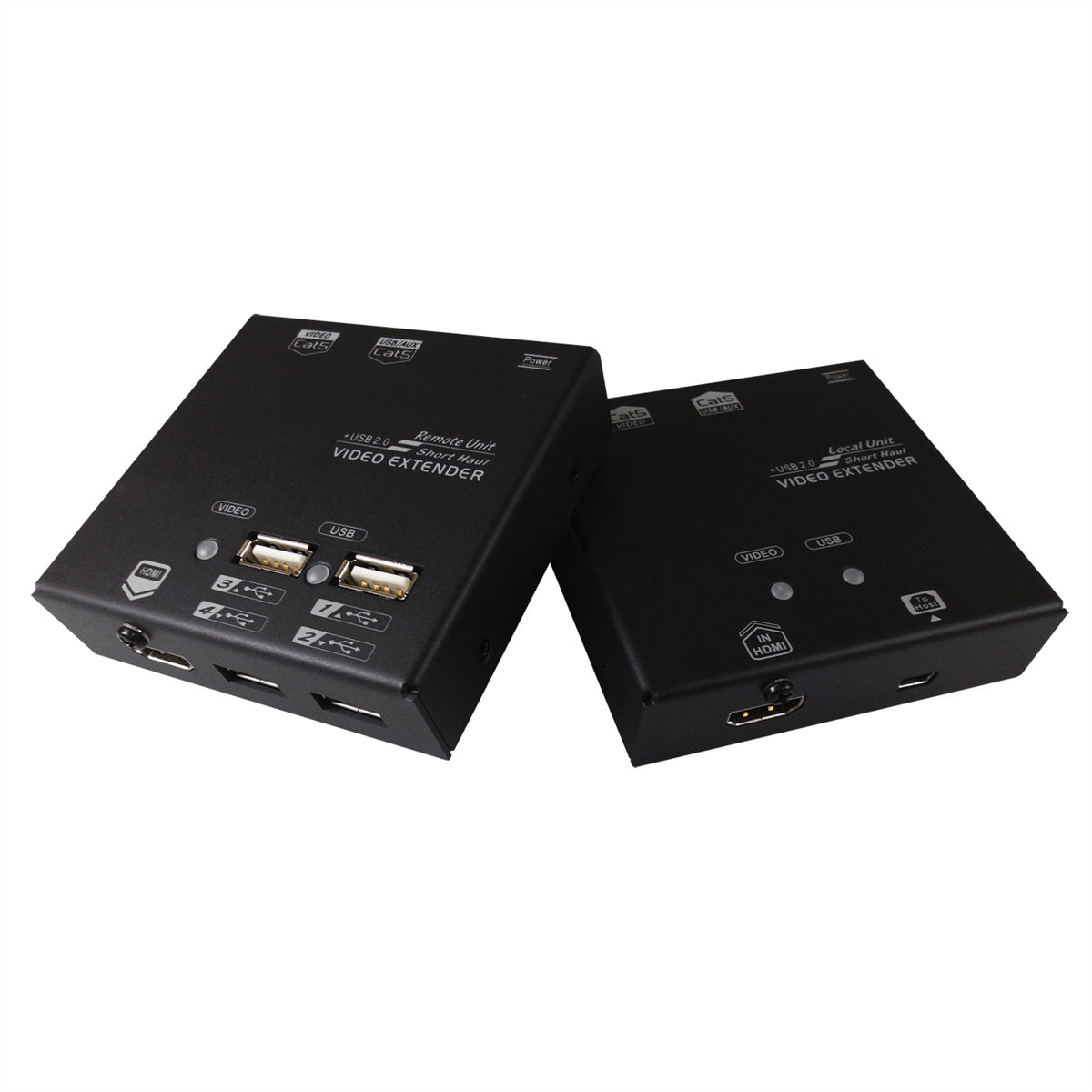VALUE KVM-Extender – HDMI – 1920 × 1080 – 60 m, Sender & Empfänger