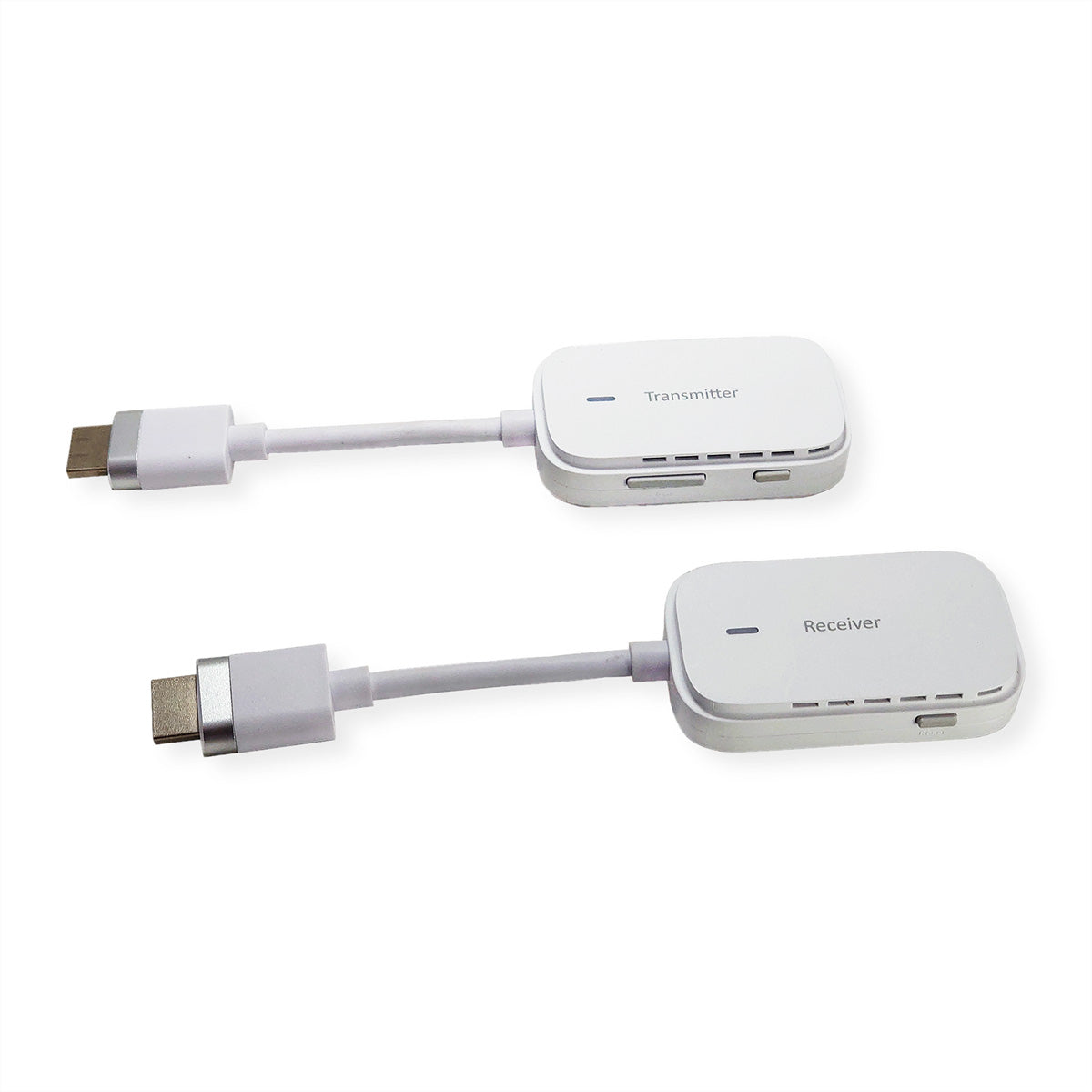 VALUE Wireless HDMI Extender-Set, 1× HDMI In / 1× HDMI Out, 1080p@60 Hz, 20 m, 3D, Verschlüsselt, Weiss