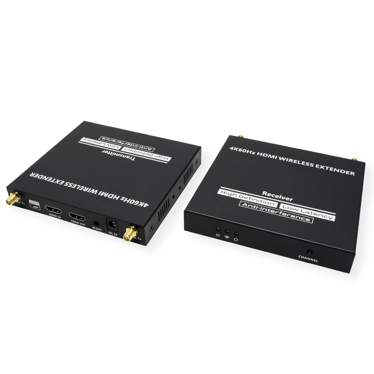 VALUE Kabelloses HDMI-Verlängerungsset, Kabellos, 4K@60 Hz, 50 m