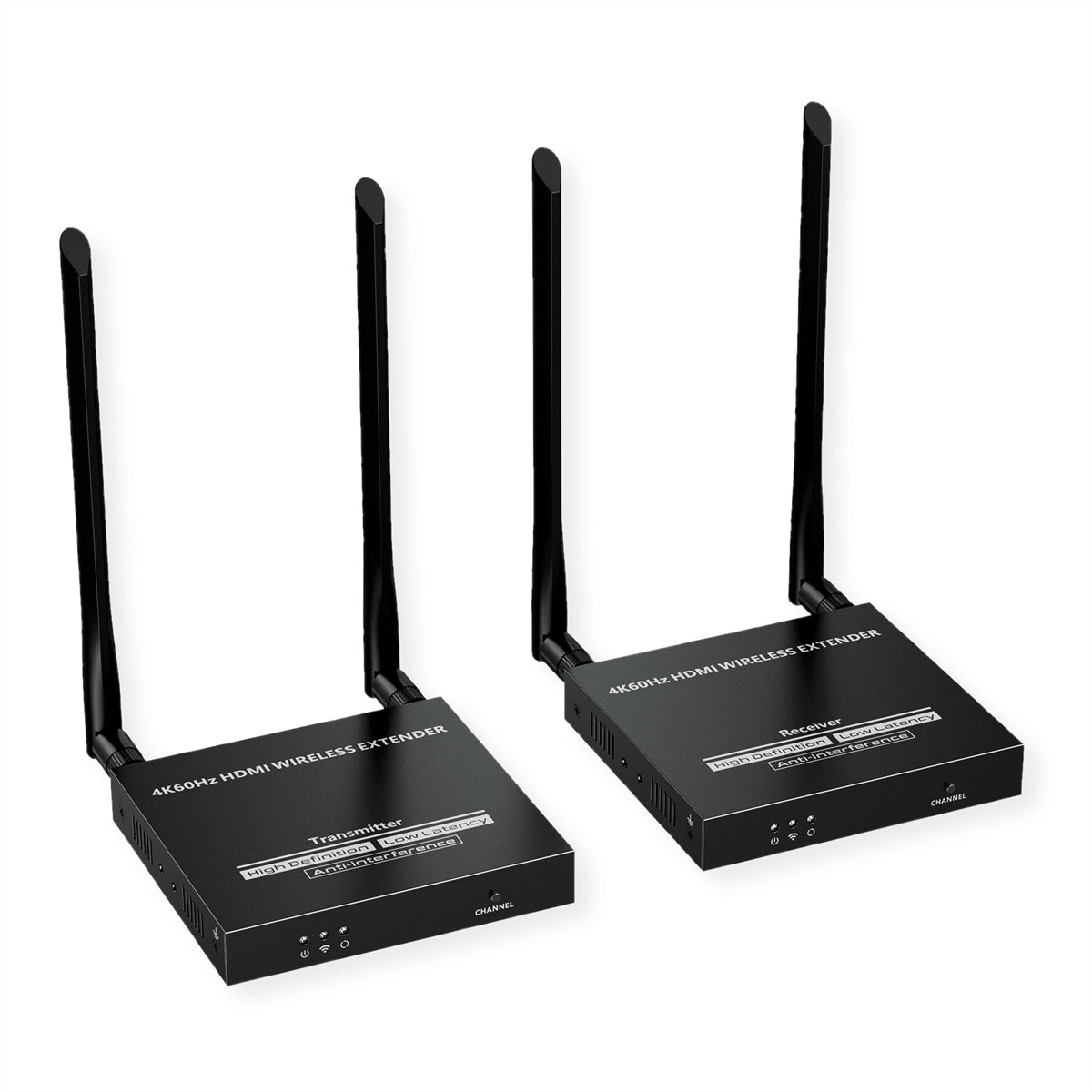 VALUE Kabelloses HDMI-Verlängerungsset, Kabellos, 4K@60 Hz, 50 m