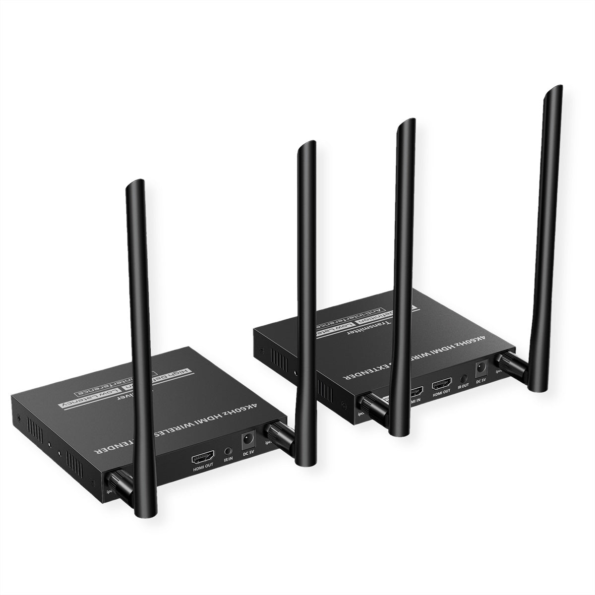 VALUE Kabelloses HDMI-Verlängerungsset, Kabellos, 4K@60 Hz, 50 m