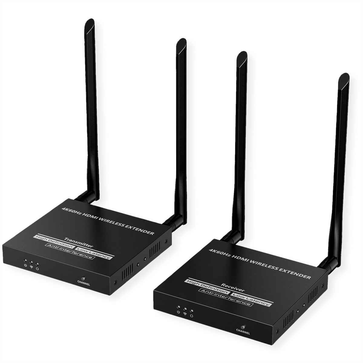 VALUE Kabelloses HDMI-Verlängerungsset, Kabellos, 4K@60 Hz, 50 m