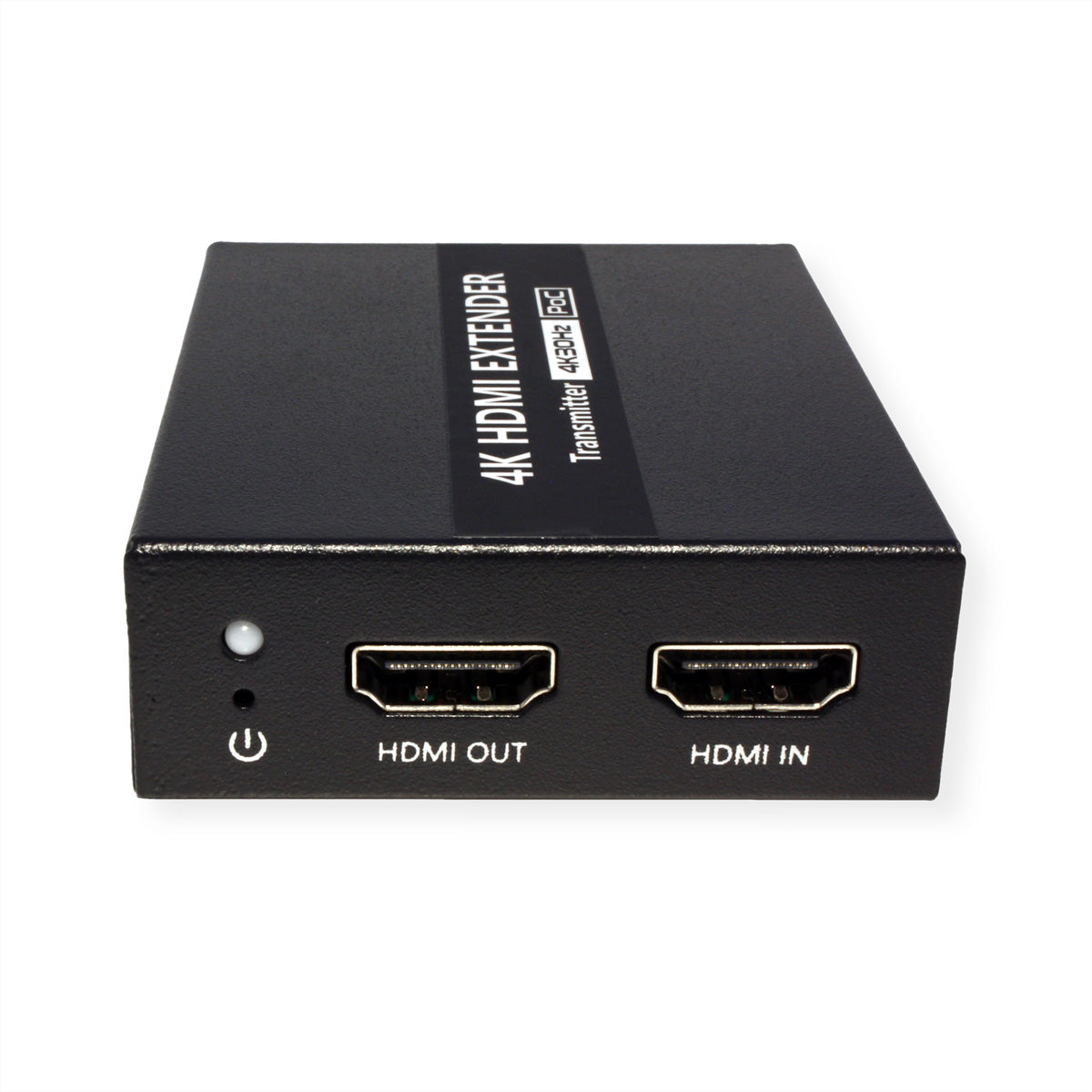 VALUE HDMI Extender-Set, über Cat6a, 1× HDMI In / 1× HDMI Out, 4K@30 Hz, 40 m, HDR, HDCP, Schwarz