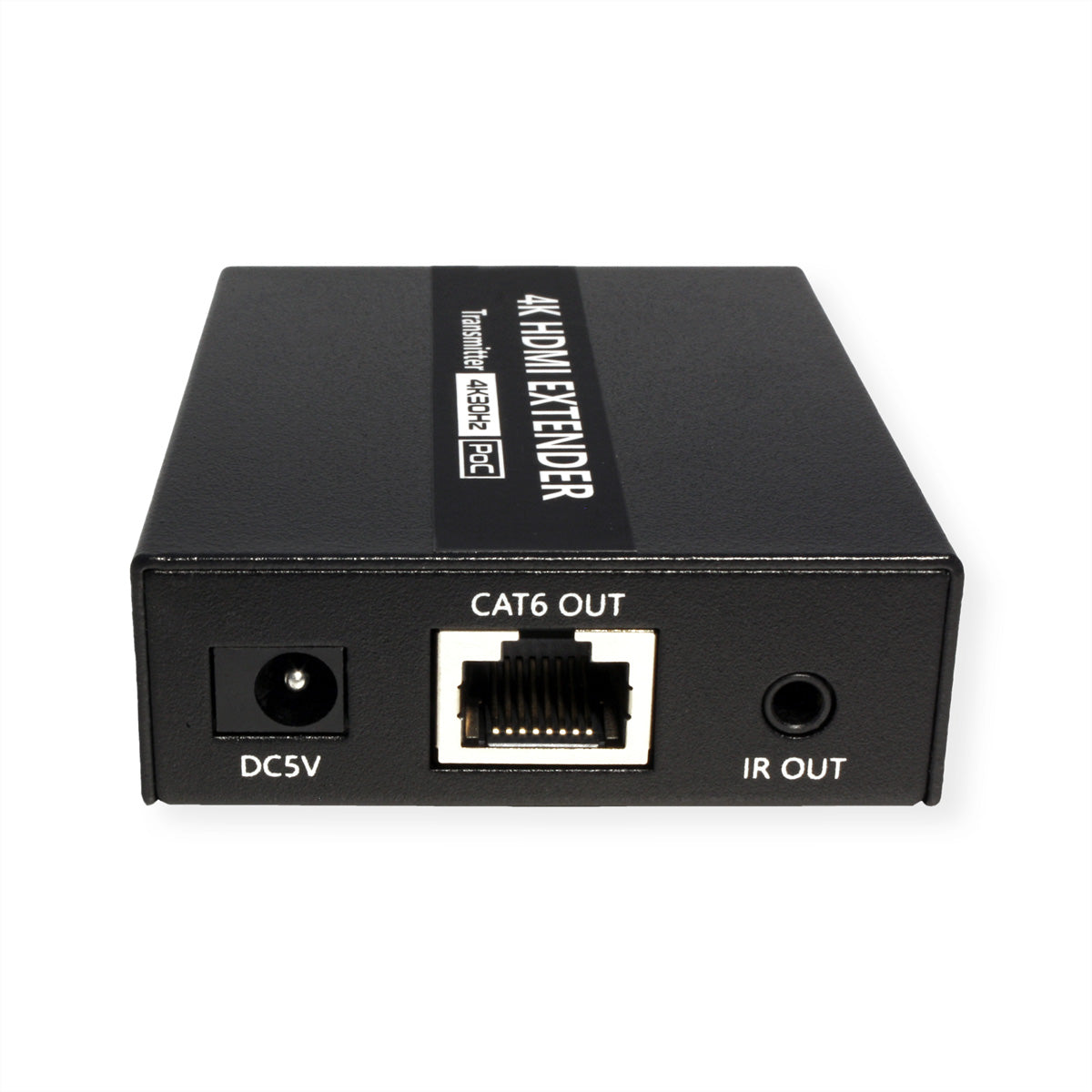 VALUE HDMI Extender-Set, über Cat6a, 1× HDMI In / 1× HDMI Out, 4K@30 Hz, 40 m, HDR, HDCP, Schwarz