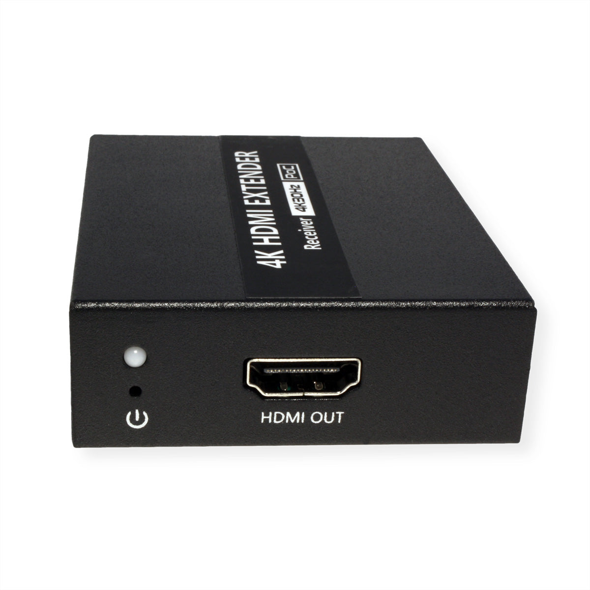 VALUE HDMI Extender-Set, über Cat6a, 1× HDMI In / 1× HDMI Out, 4K@30 Hz, 40 m, HDR, HDCP, Schwarz