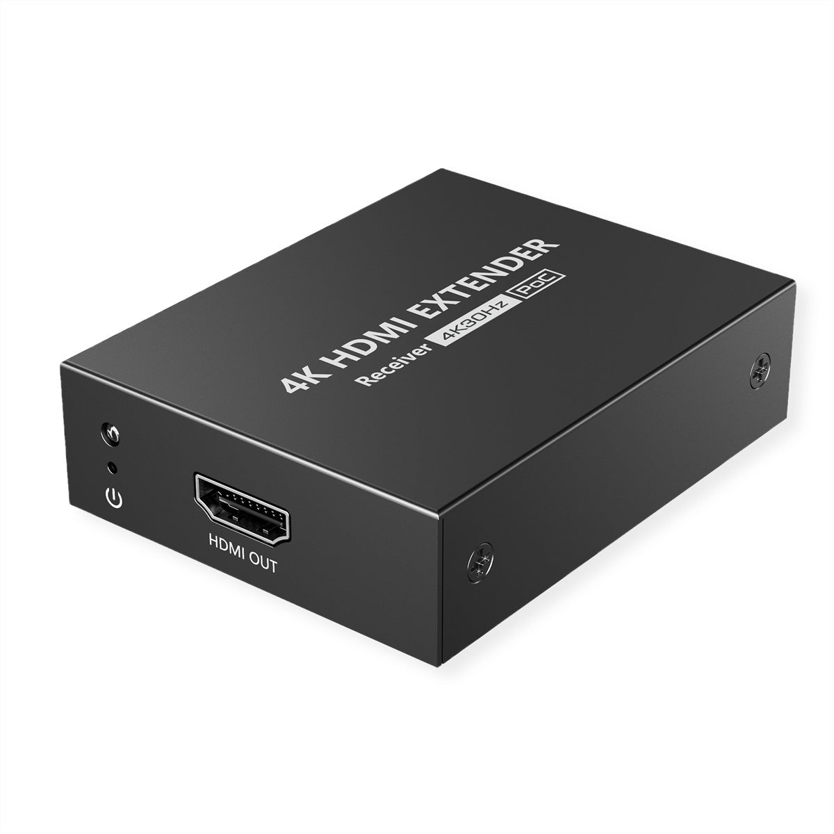 VALUE HDMI Extender-Set, über Cat6a, 1× HDMI In / 1× HDMI Out, 4K@30 Hz, 40 m, HDR, HDCP, Schwarz