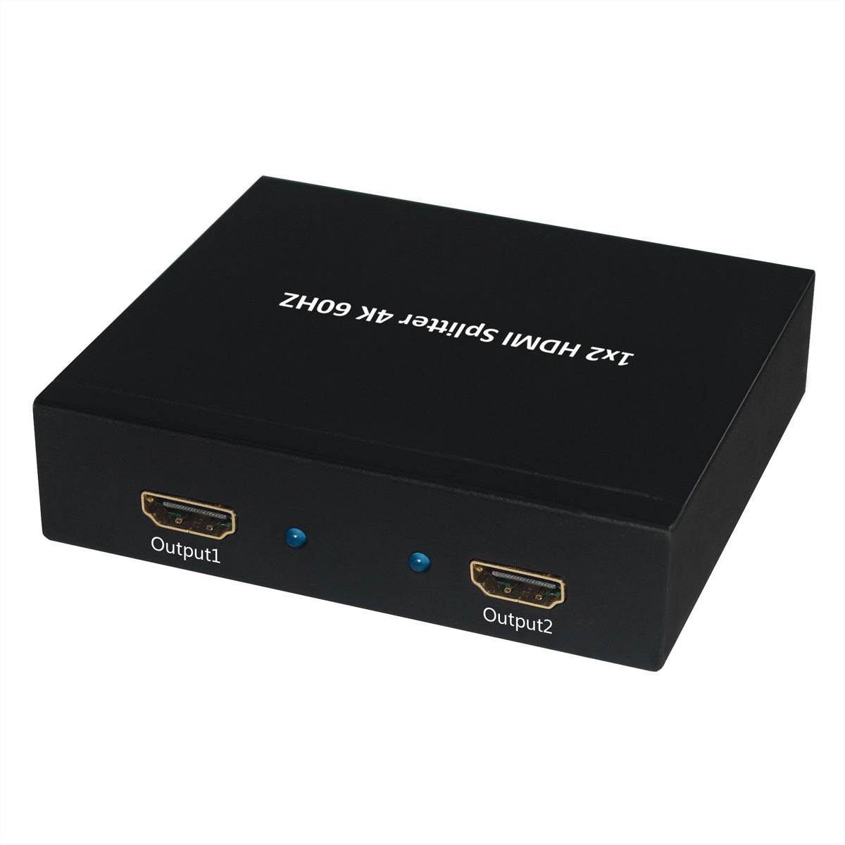 VALUE HDMI Splitter, 1× HDMI In / 2× HDMI Out, 4K@60 Hz, 3D, Schwarz