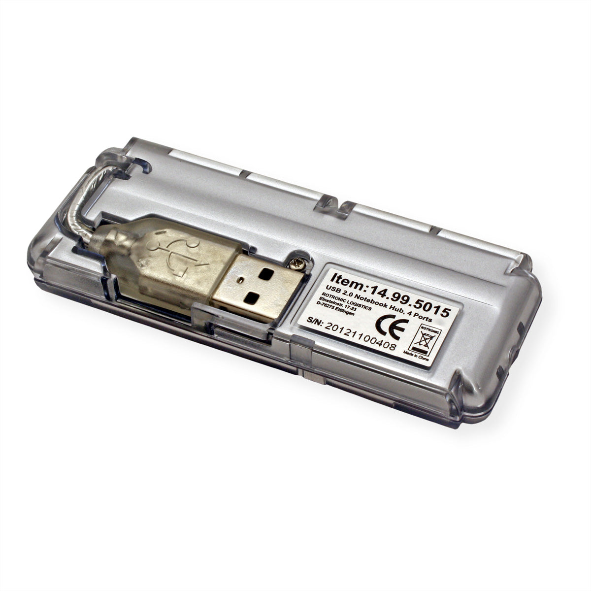 VALUE USB-Hub – USB 2.0, 4× USB-A