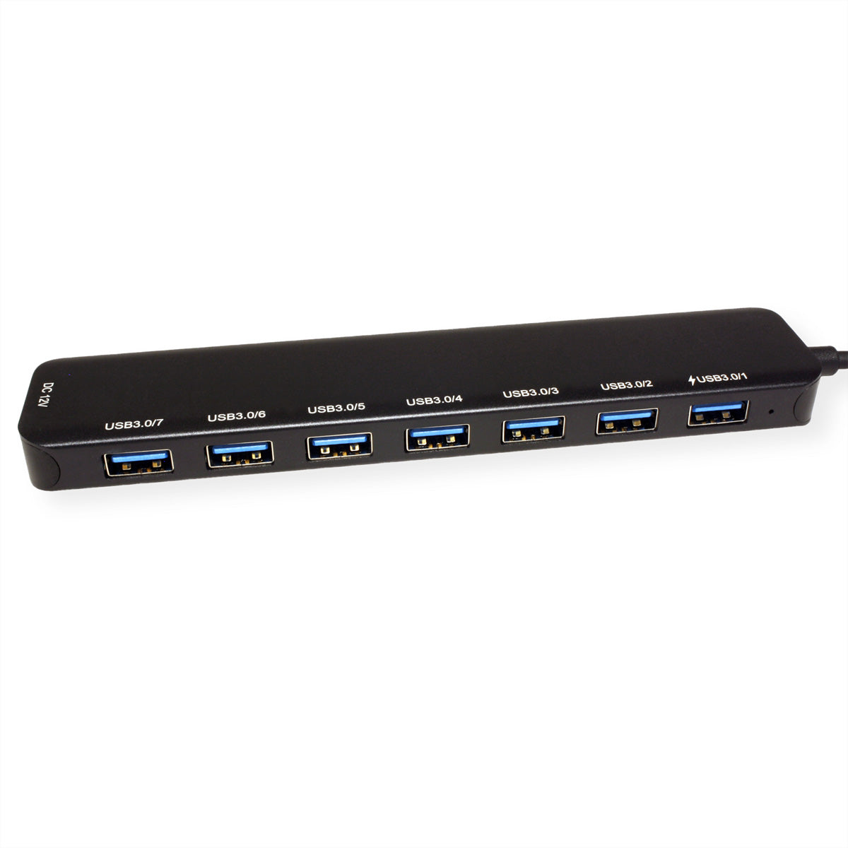 VALUE USB-Hub – USB-C, 7× USB-A