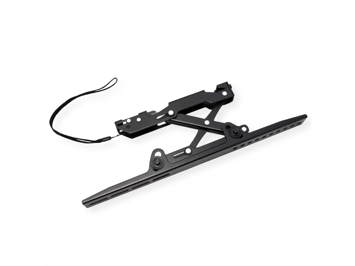 VALUE Wandhalterung – Vollbeweglich – 37–80" – VESA 200×200–600×400 – bis 75 kg, Höhenverstellbar – Schwarz