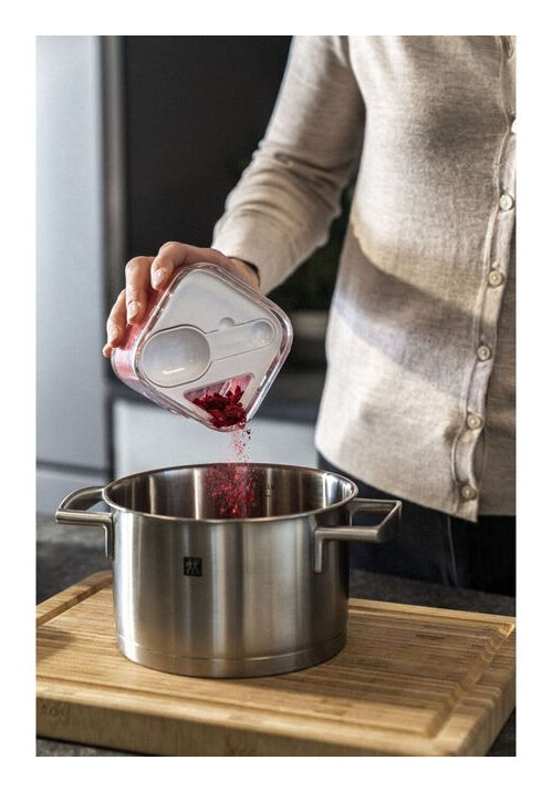 ZWILLING Behälter Set Cube Box S – 320 ml, 825 ml, 1,3 l – für Vakuumierer, 6 Stk.