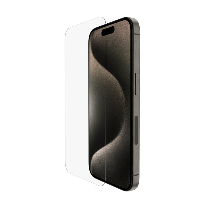 Belkin Displayschutz ScreenForce Pro – für Apple iPhone 15 Pro – Gehärtetes Glas
