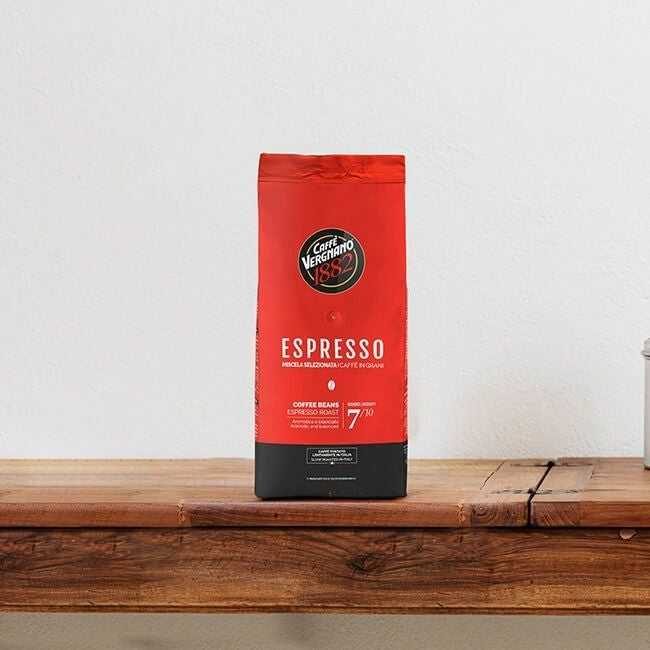 Caffè Vergnano Espresso – Bohnenkaffee – Arabica/Robusta, Intensität 7, 1 kg