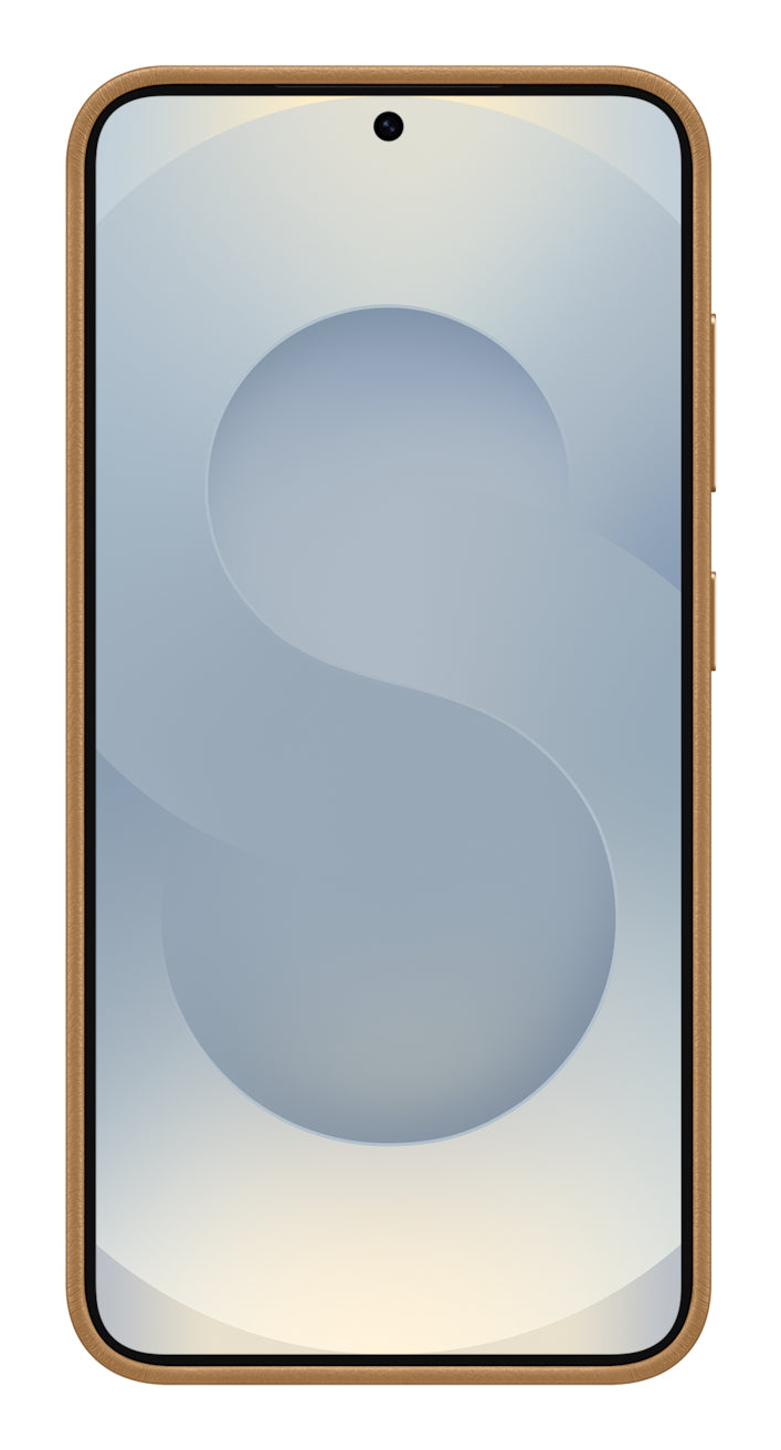 Samsung Backcover – für Samsung Galaxy S25 – braun – Kunstleder