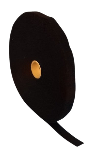 FASTECH Klettband 5 m × 25 mm, schwarz