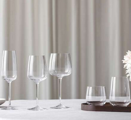Villeroy & Boch Afina Trinkglas – 200 ml, Ø 8,5 cm, H 8,4 cm, Kristallglas, Transparent