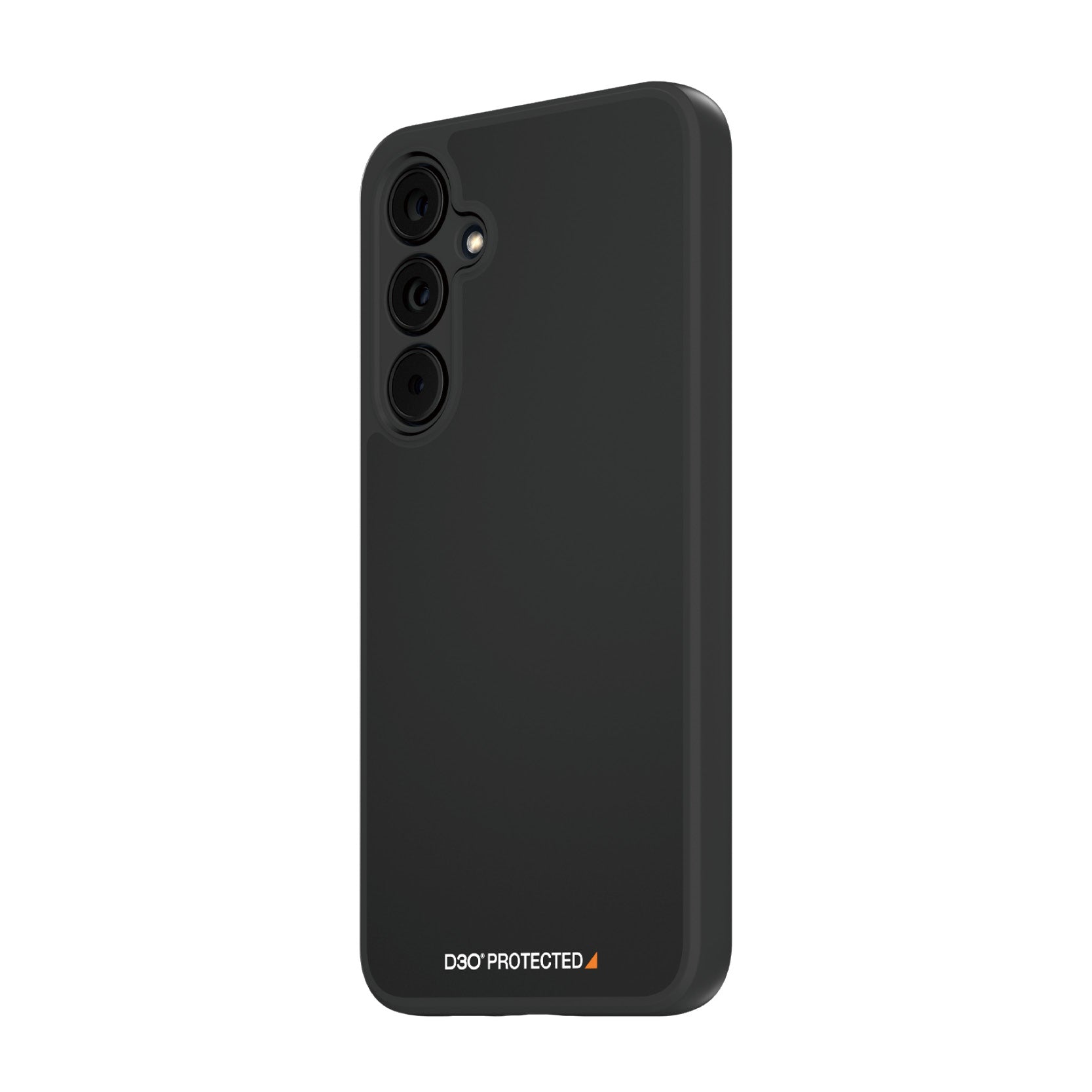 PanzerGlass Hardcase – Backcover – für Samsung Galaxy A55 5G, Gehärtetes Glas+PET+Silikon, Schwarz, D3O