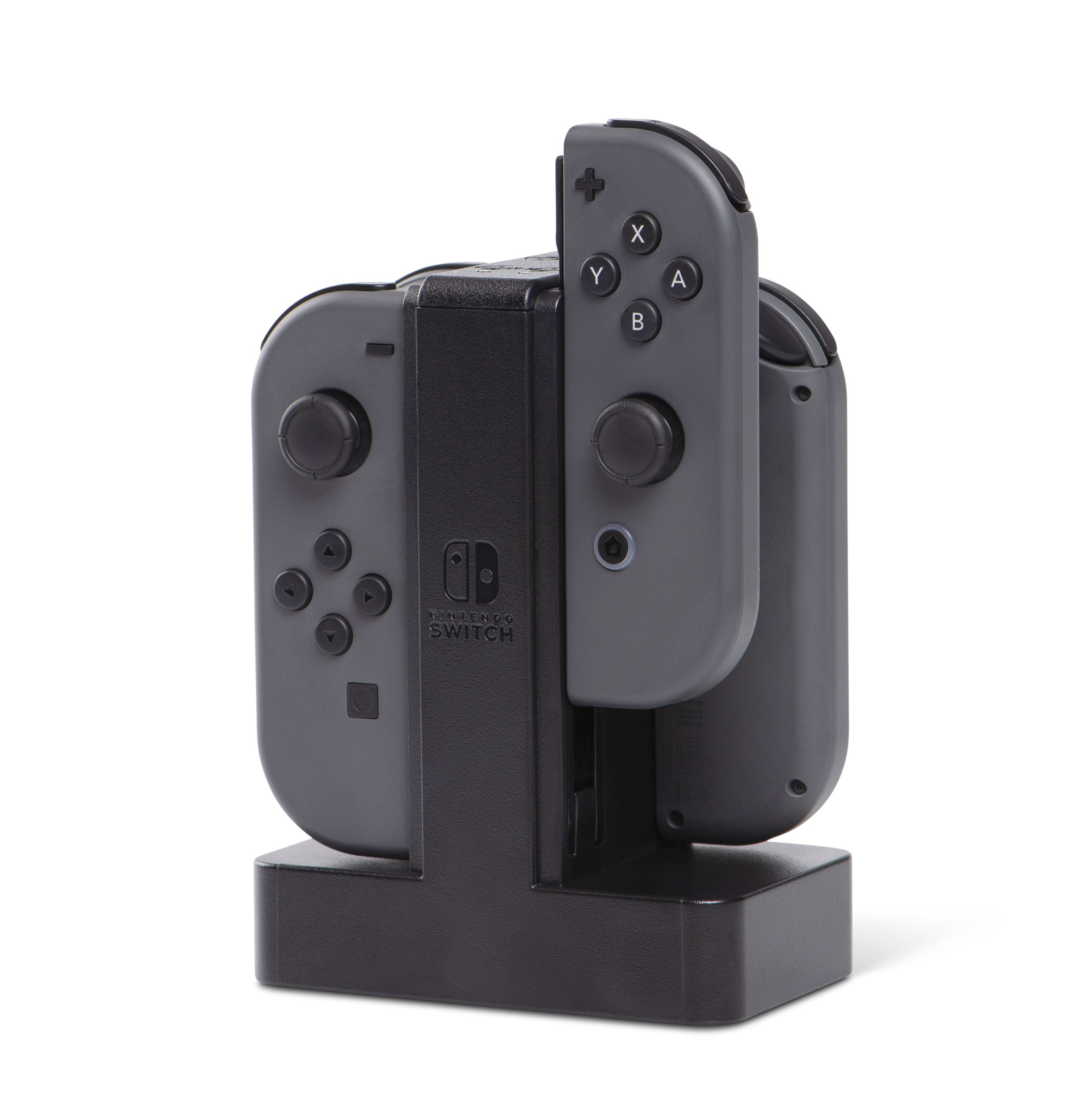 PowerA Joy-Con Ladestation – Ladestation für Nintendo Switch, lädt 4 Joy-Con gleichzeitig, Schwarz