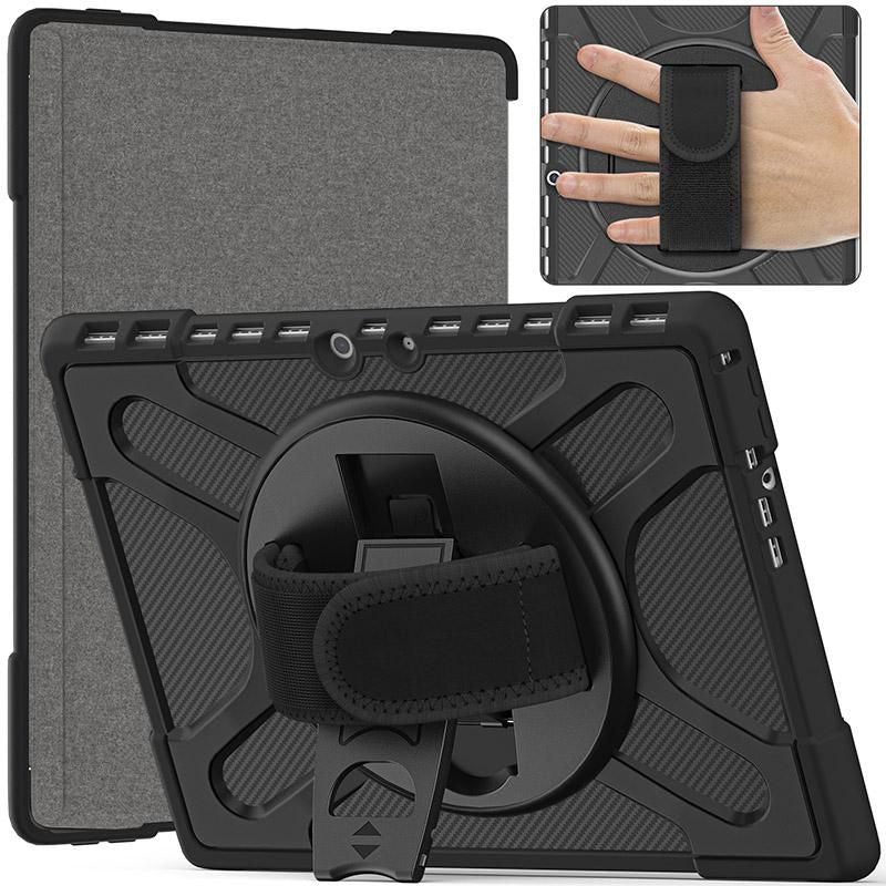 eSTUFF Tablet-Hülle für Microsoft Surface Pro 8 8,7" – Schwarz