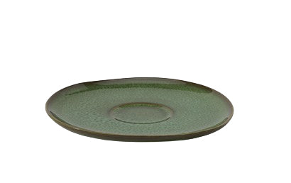 Villeroy & Boch Lave Kaffee-Untertasse – Ø 15,2 cm, Porzellan, Grün