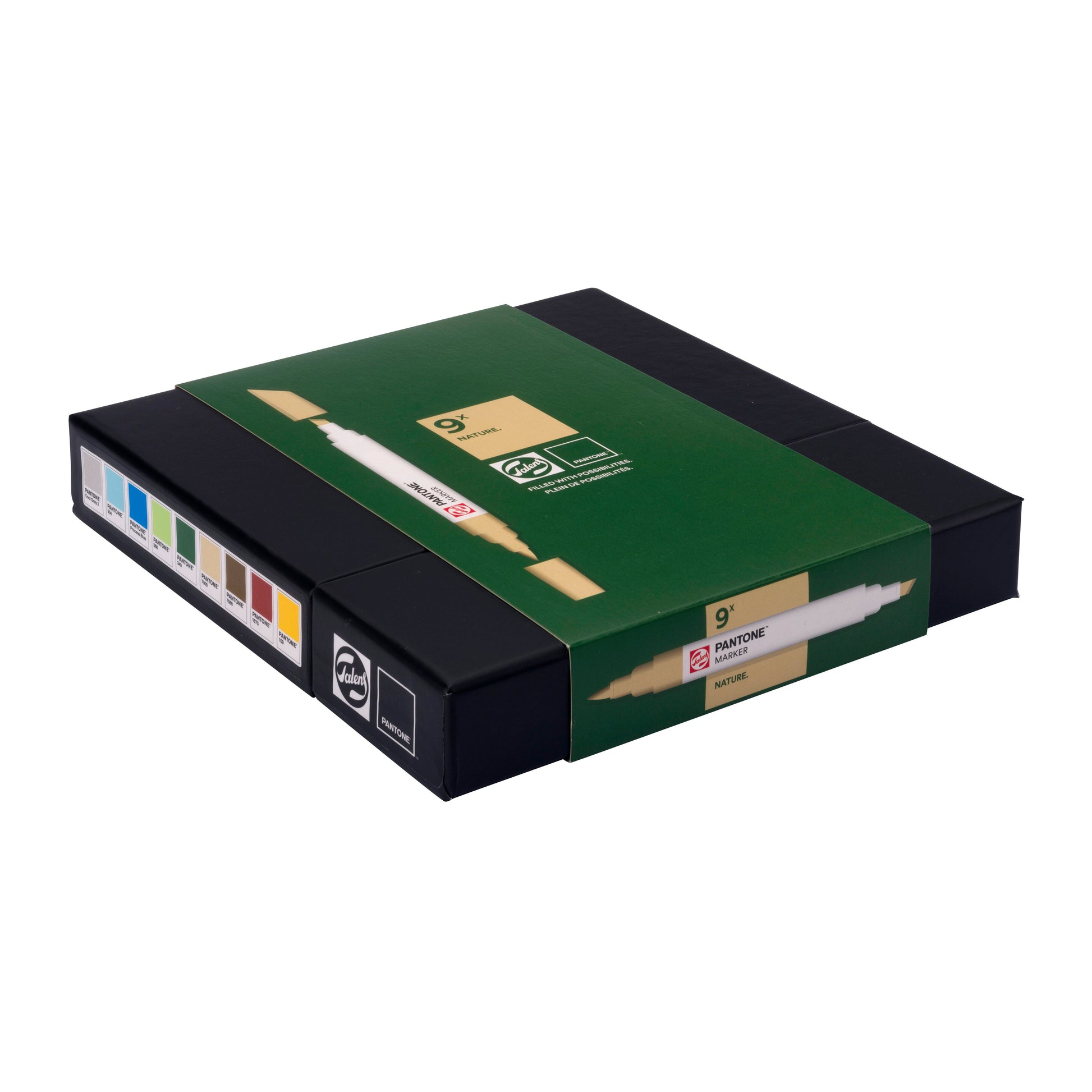 Talens Non-Permanent Marker Pantone – sortiert – 9er-Set