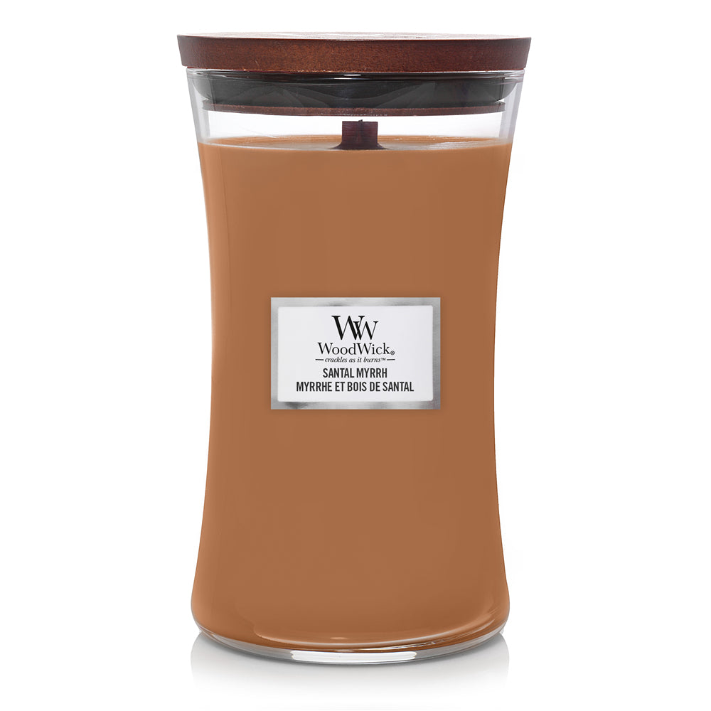 WoodWick Duftkerze – Zitrone – Ø 10 × 18 cm – 120 h