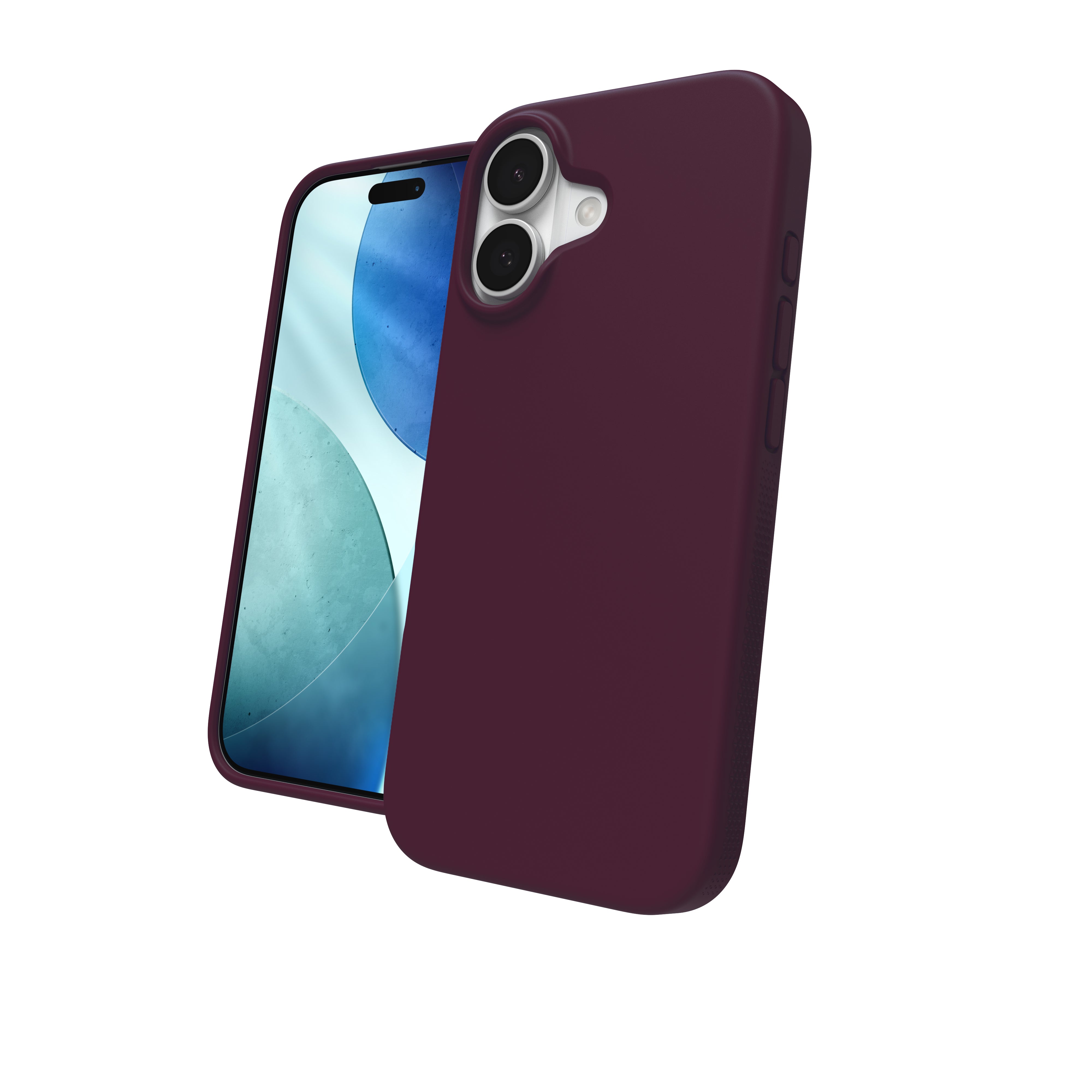 ZAGG Manhattan Snap Backcover – für Apple iPhone 17, MagSafe, Graphen+Silikon, Kirsche, bis 4 m Sturzsicher